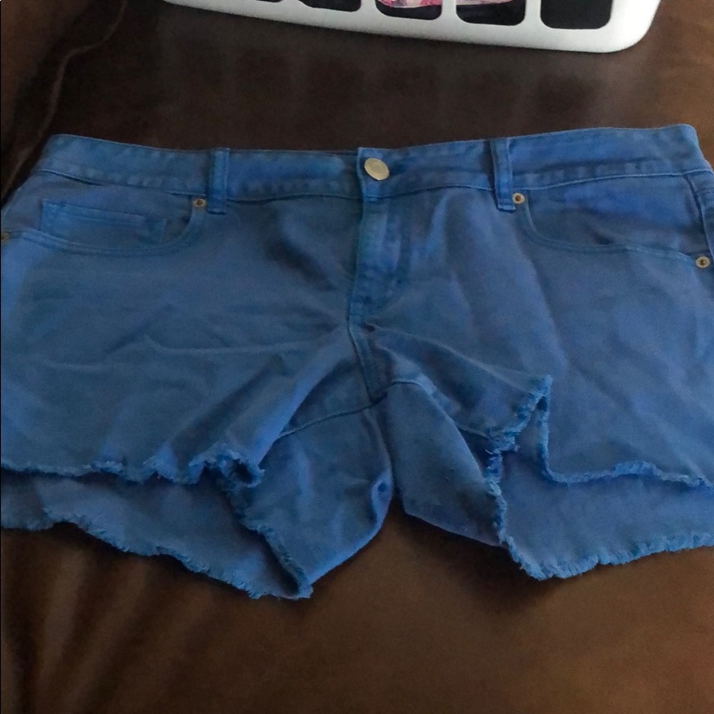 American Eagle Vibrant Blue Shorts